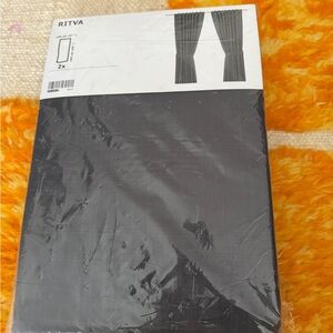 IKEA RITVA curtains.
